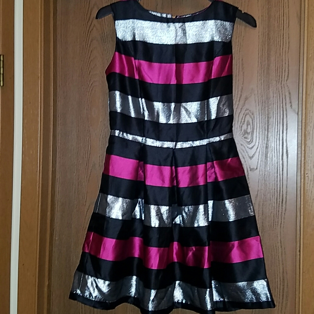 Charming Charlie striped party dress